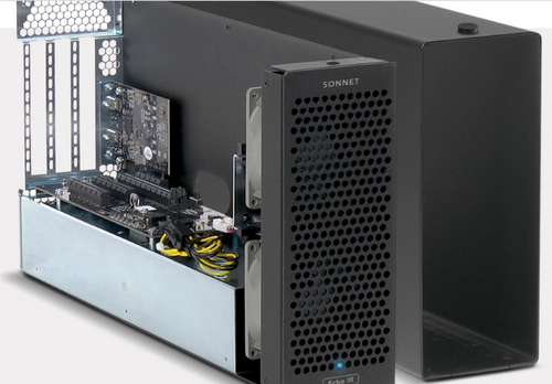 Sonnet Echo III Desktop 3-slot PCIe Card Expansion for Full Size Cards Sonnet Echo III Desktop 3-slot PCIe Card Expansion for Full Size Cards